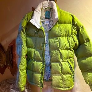 Green Isis Puffer Jacket - image 1